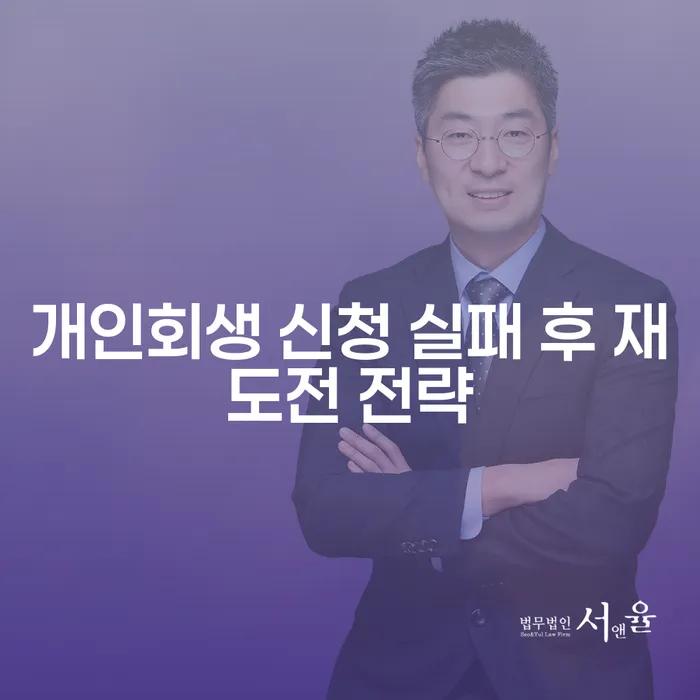 개인회생 신청 실패 후 재도전 전략: 어떻게 성공할 수 있을까요?